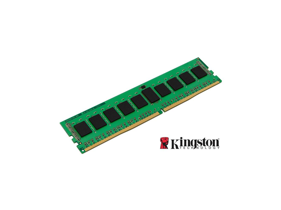 MEMORIA 8GB (1X8GB) KINGSTON, P/SERVER, DDR4 2666MT/S ECC UNBUFFERED DIMM CL19 1RX8 1.2V 288-PIN 8GBIT. COMPATIBLE CON SERVIDOR DELL T40.