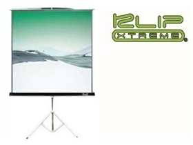 PANTALLA KLIPX 86" PARA PROYECTOR C/TRIPODE BLACK AC120KLX06