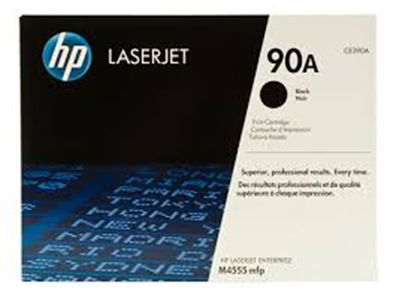 TONER HP 90A - CE390A - NEGRO - 10,000 PAGINAS - PARA IMPRESORA ENTERPRISE M4555, M601, M602, M603