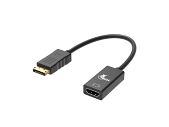 ADAPTADOR DE XTECH DISPLAYPORT MACHO A HDMI HEMBRA AJUSTABLE 4K X 2K. (XTC-378)