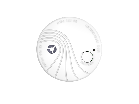 DETECTOR DE HUMO FOTOELÉCTRICO INALÁMBRICO MARCA HIKVISION, INTERIOR, SOPORTA FUNCIONALIDAD AUTÓNOMA, (AX PRO), NO COMPATIBLE CON EL PANEL DS-PHA64-LP