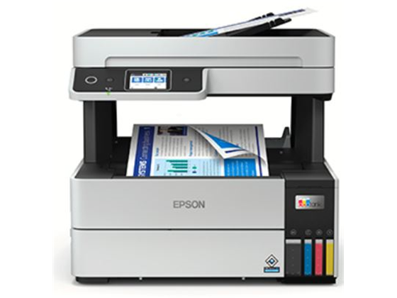 IMPRESORA EPSON ECOTANK L6490 SISTEMA MULTIFUNCIONAL (IMPRESORA, ESCANER, COPIADORA, FAX), ADF, WIRELESS, LAN, DUPLEX, BOTELLAS DE TINTA ECO TANK, USB, WIFI, 33 PPM NEGRO, 20 PPM COLOR EN BORRADOR, 4800 X 1200 DPI, (C11CJ88301 )