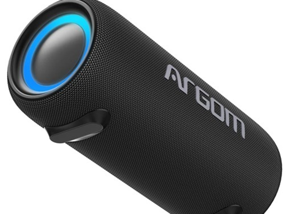 BOCINA ARGOM  BLUETOOTH RADYON X37  50W PREMIUM IPX5,  2 CANALES, ENTRADA 3,5MM, FUNCION TWS, BATERIA, 80 HZ-16 KHZ, LUCES RGB, INDOOR/OUTDOOR WIRELESS SPEAKER, BLACK. (ARG-SP-3127BK).