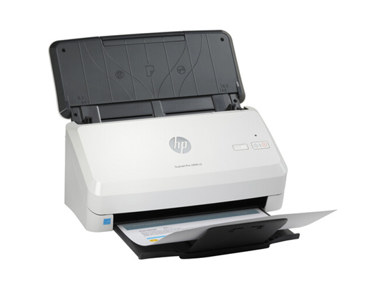 SCANNER HP SCANJET PRO 2000 S2 SHEETFEED SCANNER - LETTER - 35 PPM / 75 IPM - 1200 DPI - ADF (50 SHEETS) - HI-SPEED USB (6FW06A)