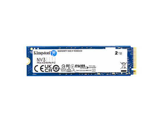 DISCO DE ESTADO SOLIDO KINGSTON SSD 2000G NV3 M.2 2280 PCIE 4.0 NVME SSD, HASTA 6.000MB/SEG LECTURA, 5000MB/SEG ESCRITURA (SNV3S/2000G)