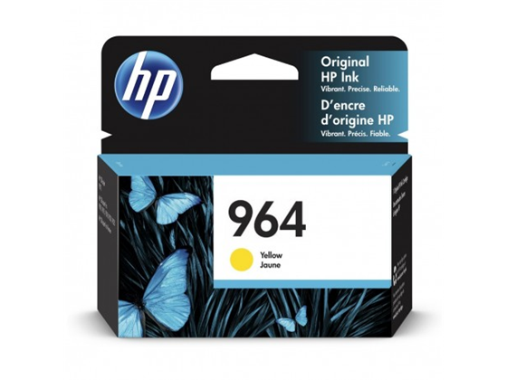 CARTUCHO HP 964 - 3JA52A - AMARILLO - PARA IMPRESORA OFFICEJET PRO 9020 / 9010