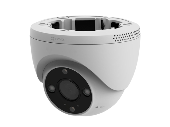 CAMARA DOMO EXTERIOR MARCA EZVIZ,  (SOPORTA 512GB), 2K, DETECTOR DE MOVIMIENTO, COMUNICACIÓN BIDIRECCIONAL