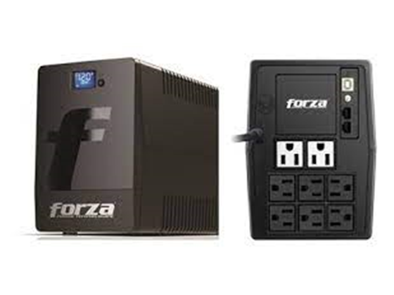 UPS FORZA SMART SL-1011UL 1000VA - 600 WATTS 8 ENTRADAS, PUERTO USB, PANTALLA LCD 120V (SL-1011UL)