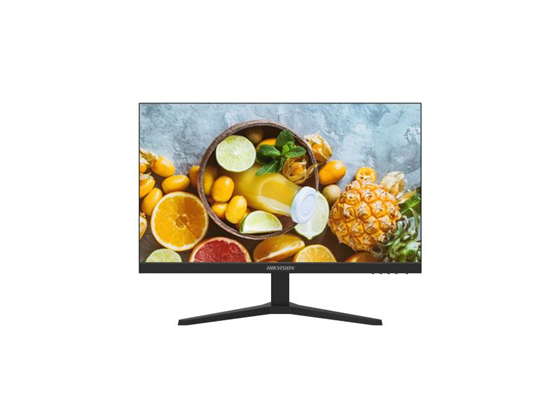 MONITOR HIKVISION SIN BORDES FHD DE 24" 1 HDMI,1 VGA, VESA STAND BRACKET, TRABAJO 24/7