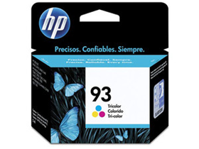 CARTUCHO HP 93 - C9361W - TRICOLOR - 5ML - PARA IMPRESORA 1510 / 5440 / C3180 / C4180 / D4160