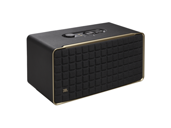BOCINA  JBL AUTHENTICS 500, ALTAVOZ INTELIGENTE Y DISEÑO RETRO CON WIFI, BLUETOOTH Y ASISTENTES DE VOZ, CONEXION POR BLUETOOTH, CONTROLES INTUITIVOS Y APLICACION JBL ONE (JBLAUTH500BLKAM)