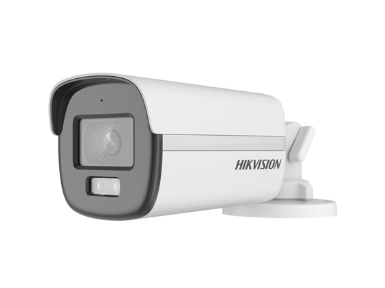 CAMARA DE VIGILANCIA HIKVISION, ANALOGA BULLET TURBO HD, 2MP,(1080P), IMAGEN A COLOR 24/7 (COLORVU), LENTE 2.8 MM, METAL, LUZ BLANCA 40 MTS, EXTERIOR IP67, MICROFONO