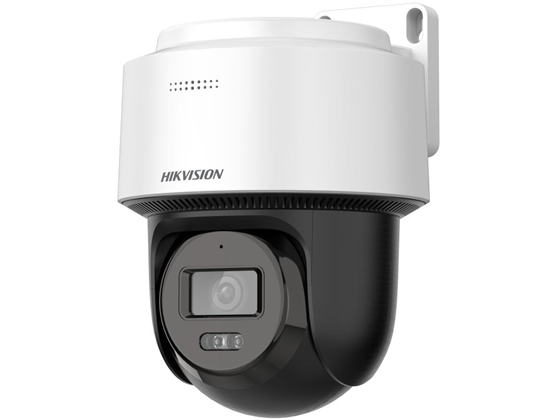 CAMARA DE VIGILANCIA HIKVISION TANDEMVU PTZ, IP, 4MP 4X ZOOM, DUAL LIGHT (40 MTS,  IR +30 MTS, LUZ BLANCA, ACUSENSE, IP66, POE,  DARKFIGHTER