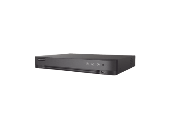 DVR HIKVISION ACUSENSE, 16 CANALES, 4MP, 1 HDD, AUDIO DE DOS VIAS