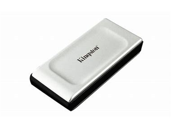 DISCO EXTERNO SOLIDO KINGSTON 2TB (SSD) PORTÁTIL, USB-C, TAMAÑO DE BOLSILLO, USB 3.2 GEN 2X2 HASTA 2000 MB/S. SXS2000/2000G.