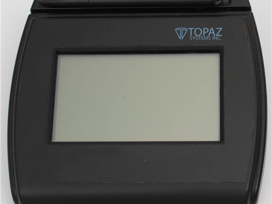 LECTOR DE FIRMA TOPAZ, LCD, 4X3, SERIAL, USB