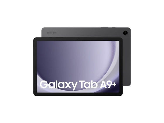 TABLETA SAMSUNG GALAXY TAB A9+  11.0", VELOCIDAD 2.2GHZ, 1.8GHZ,MEMORIA 4GB_64GB, 5G ANDROID, WI-FI, BLUETOOTH,  (SM-X216). COLOR GRIS