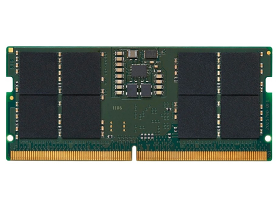 MEMORIA 16GB (1X16GB) KINGSTON, P/LAPTOPS, DDR5, 5600MT/S, CL46 1RX8 1.1V 262-PIN 16GBIT, NON-ECC UNBUFFERED SODIMM.