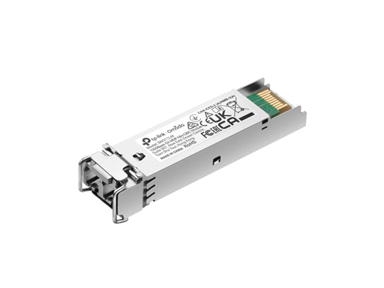 MÓDULO DE FIBRA TP-LINK  MINIGBIC OMADA SM311LM, MULTIMODO, GIGABIT,CONECTOR LC, HASTA 550 M.