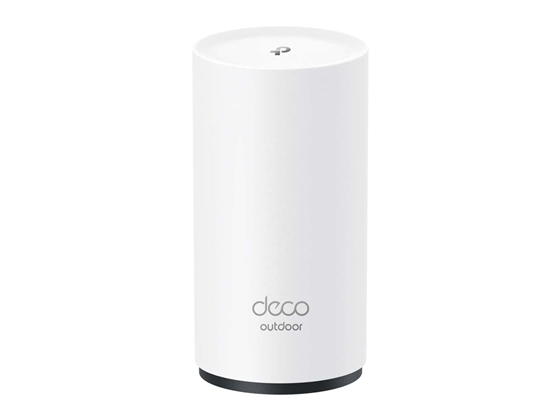 ROUTER DECO X50-OUTDOOR (1-PACK) TP-LINK WI-FI 6E MESH AX3000, 230 M2. ALTA VELOCIDAD WI-FI 6 DE DOBLE BANDA. HASTA 3.0 GBPS. EN 5GHZ 2402 MBPS, 574 MBPS EN 2,4GHZ.