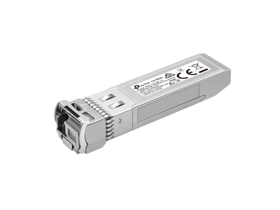 MÓDULO SFP+ TP-LINK SM5110LSB-10, MONOMODO, 10 GBPS, LC, 1310NM, ALCANCE DE HASTA 10 KM, COMPATIBLE CON PUERTOS SFP+, IDEAL PARA CONEXIONES DE LARGA DISTANCIA EN REDES EMPRESARIALES