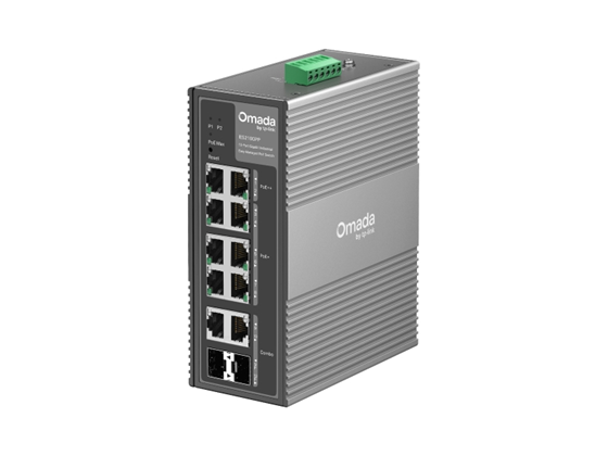 SWITCH INDUSTRIAL TP-LINK  OMADA EASY PLANET IES210GPP, 8 PUERTOS GIGABIT POE+ + 2 PUERTOS SFP, DISEÑO METÁLICO ROBUSTO, RANGO DE TEMPERATURA EXTENDIDO, IDEAL PARA ENTORNOS INDUSTRIALES Y APLICACIONES DE VIDEOVIGILANCIA