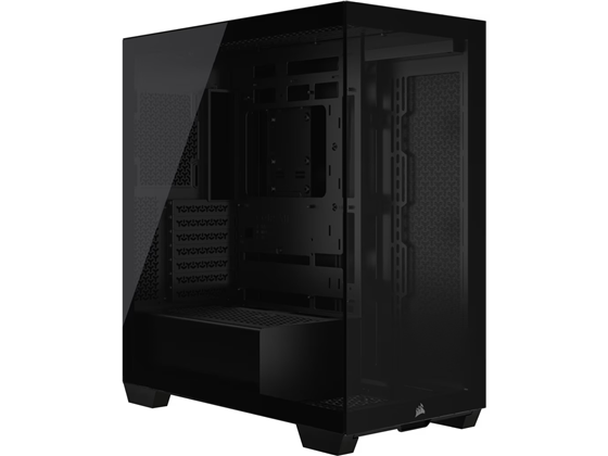 CASE CORSAIR 3500X, MID TOWER, BLACK, 7 EXPANSION SLOT, 2X 2.5", 2X 3.5", TAPA Y FRENTE DE CRISTAL TEMPLADO, NO INCLUYE ABANICOS, PUERTOS 2X USB 3.2 GEN1, 1X USB-C 3.2 GEN2 , HEADPHONE/MIC COMBO 3.5" AUDIO JACK (CC-9011276-WW)