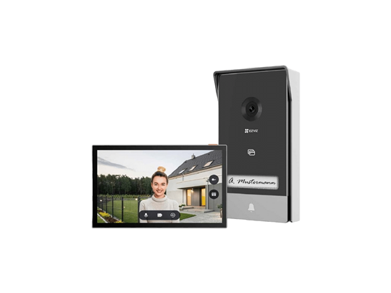 KIT VIDEOPORTERO MARCA EZVIZ, MODELO HP7, 2K, PANTALLA TACTIL 7", DESBLOQUEO PUERTA REMOTO, 2 HILOS, DETECTOR DE MOVIMIENTO, WIFI 2,4/5 GHZ, HABLA BIDIRECCIONAL, 3 TARJETAS INCLUIDAS, ALAMCENAMIENTO HASTA 512GB
