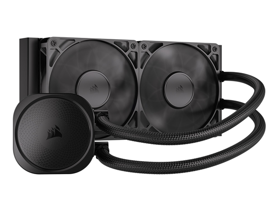 ABANICO PARA CPU CORSAIR, NAUTILUS 240 RS (LIQUID COOLING) 240MM, 2X 120MM FAN COOLER, DEISY CHAIN CONECTOR, COMPATIBLE CON LOS SOCKET INTEL 1700, 1851, SOCKET AMD AM5, AM4 (CW-9060088-WW)