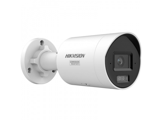CAMARA DE VIGILANCIA HIKVISION SMART HYBRID LIGHT COLORVU MINI, IP, BULLET, 4MP, 40M, IP67, MICROFONO