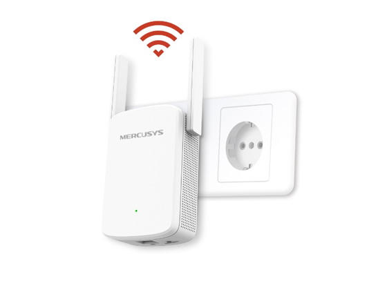 REPETIDOR DE RED TP-LINK MERCUSYS ME30 DUAL BAND WIFI AC1200 (867 MBPS EN 5GHZ + 300 MBPS EN 2.4GHZ), CONFIGURACIÓN CON BOTÓN WPS, INDICADOR LED DE SEÑAL, PUERTO ETHERNET 10/100 MBPS, COMPATIBLE CON CUALQUIER ROUTER, APP MERCUSYS PARA ADMINISTRACIÓN, DISEÑO COMPACTO.