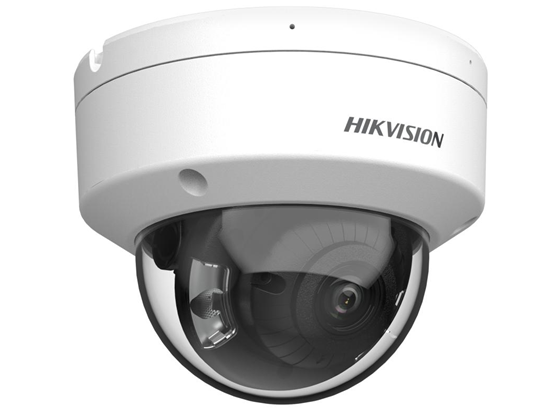 CAMARA DE VIGILANCIA HIKVISION COLORVU, IP, DOMO, 8MP (4K),130 WDR ,IP67, IK10, MICROFONO, IR 30M.
