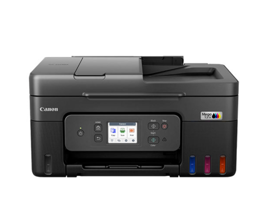IMPRESORA MULTIFUNCIONAL CANON PIXMA G4180, INYECCIÓN DE TINTA, WI-FI, COLOR, 11 PPM EN NEGRO Y 6 PPM EN COLOR, USB 2.0, IMPRIME HASTA 6000 PÁGINAS EN NEGRO Y 7700 PÁGINAS EN COLOR, RESOLUCIÓN DE 4800 X 1200 DPI EN COLOR, 600 X 600 DPI EN NEGRO, PANTALLA TÁCTIL LCD A COLOR DE 2.7", ALIMENTADOR AUTIMATICO DE DOCUMENTOS (ADF) DE 35 HOJAS, IMPRESION DUPLEX AUTOMATICA Y FAX.