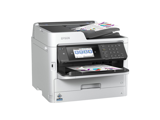 IMPRESORA EPSON WF-C5810 MULTIFUNCIONAL WORKFORCE PRO, SISTEMA DE BOLSA DE TINTA REMPLAZABLE, PRECISION HEAT-FREE, 3,8 PICOLITROS, 4,800 X 1,200 DPI, 34PPM (NEGRO/COLOR), DUPLUX AUT EN A4, 8000 PAGINAS MENSUALES MAX. PANTALLA LCD DE 4,3" LCD,  USB, WIFI, WRELESS, ETHERNET.