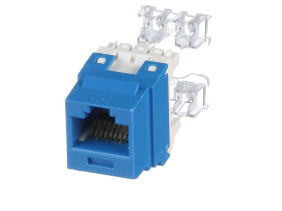 KEYSTONE JACK PANDUIT CAT6, AZUL (NK688MW)