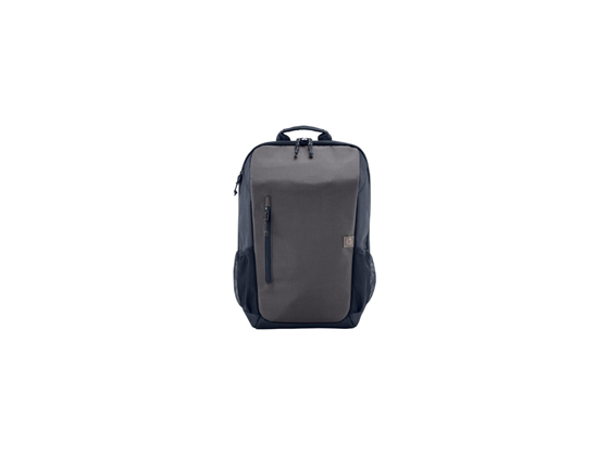 MOCHILA HP TRAVEL 15.6, DISEÑO LIGERO, RESISTENTE Y EXPANDIBLE, HECHA CON MATERIALES RECICLADOS, 18L GRIS.