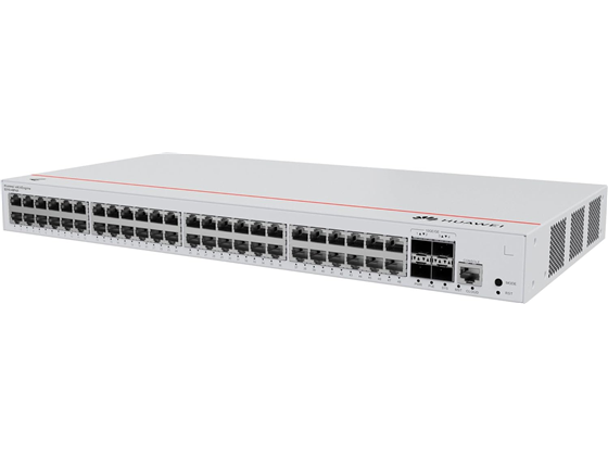 SWITCH 24 PUERTOS HUAWEI- S310-48P4X , 176GBPS, 48 PUERTO GE, PUERTO DE ENLACE ASCENDENTE 4*10GE SFP, RENDIMIENTO 131MPPS, POE+ 380W.