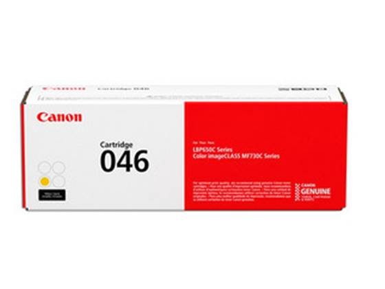 CARTUCHO CANON 046 AMARILLO, COMPATIBLE CON IMPRESORA COLOR IMAGECLASS MF735CDW, MF733CDW, MF731CDW, LBP654CDW