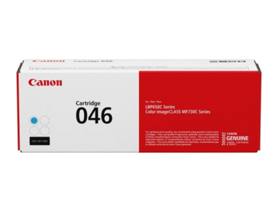CARTUCHO CANON 046 CYAN, COMPATIBLE CON IMPRESORA COLOR IMAGECLASS MF735CDW, MF733CDW, MF731CDW, LBP654CDW