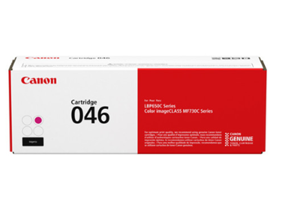 TONER CANON 046 MAGENTA, COMPATIBLE CON IMPRESORA COLOR IMAGECLASS MF735CDW, MF733CDW, MF731CDW, LBP654CDW.