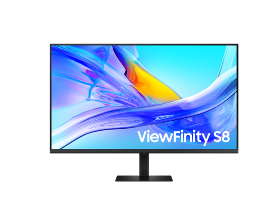 MONITOR SAMSUNG 37" VIEWFINITY S8 PLANO, 4K UHD (3840 × 2160), 16:9, 5 MS, HDR10, 60 HZ.