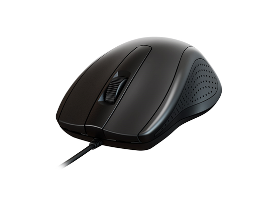 MOUSE XTECH OPTICAL, SCROLL, 3 BOTONES, USB, NEGRO (XTM-206)
