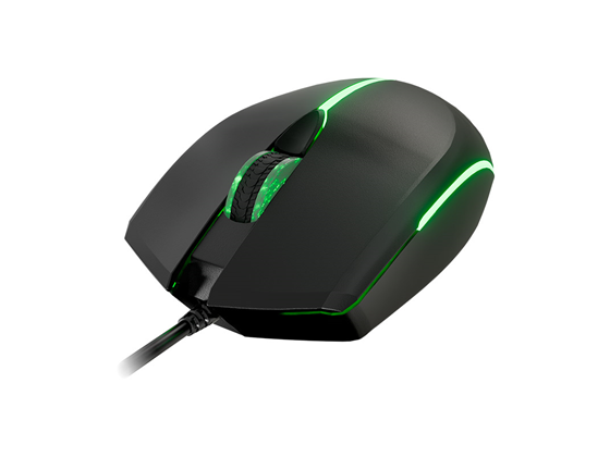 MOUSE XTECH OPTICAL, SCROLL, 3 BOTONES, USB, CON LUCES LED, NEGRO (XTM-218)