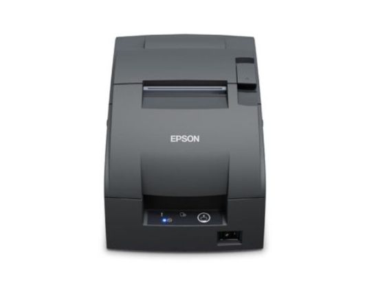 IMPRESORA MATRICIAL DE RECIBO EPSON TM-U220IIB, IMPRESION DE IMPACTO A MATRIZ DE PUNTOS (9 PINES), INTERFAZ SERIAL, DOS COLORES, VELOCIDAD HASTA ~8.8 LPS, INCLUYE AUTO CUTTER Y SENSORES DE PAPEL.
