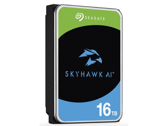 DISCO DURO 16TB INTERNO DE VIDEO HDD SEAGATE SKYHAWK SATA 6.0GB/S 3.5" 7200RPM/512MB.