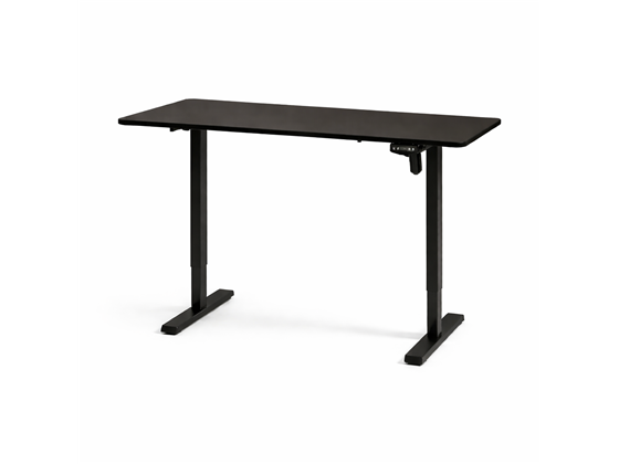 ESCRITORIO MYO DE ALTURA AJUSTABLE CON MARCO ELECTRICO MYO COLOR NEGRO 1200 X 600MM + LA BASE (SIT-DELECTBK) VIENE EN CAJA APARTE (2 CAJAS)