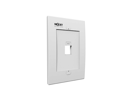 JACK WALL PLATE NEXXT 1 PUERTO BLANCA