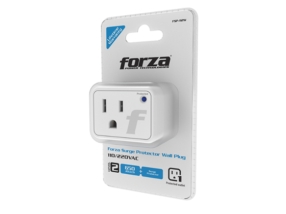 PROTECTOR DE TENSIÓN, ENCHUFE DE PARED CON CAPACIDAD DE CARGA DE 1875-2500W, FUNCIONA CON VOLTAJE DE ENTRADA DE 110V/220V. NEMA 5-15R Y ENTRADA NEMA 5-15P. INTEGRADO CON INDICADOR LED DE ESTADO PARA MONITOREO INSTANTÁNEO, ABSORBE CORRIENTES PARASITAS PARA EVITAR DAÑOS A LOS EQUIPOS CONECTADOS.