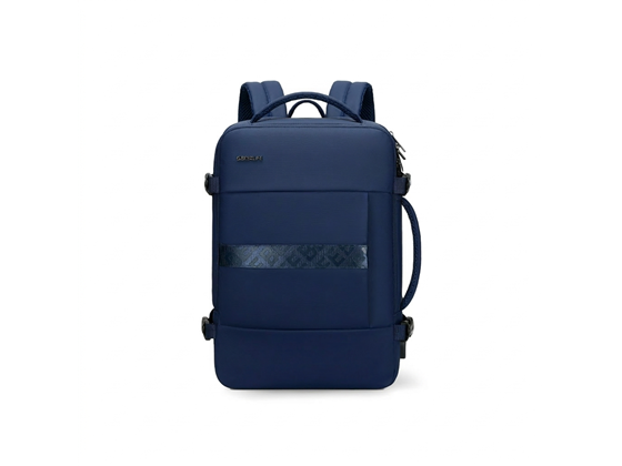 BULTO PARA LAPTOP  BESTLIFE 15.6" TIPO MOCHILA DE VIAJE, COMPARTIMENTO PRINCIPAL HASTA 180º, IMPERMEABLE, BOLSILLO DELANTERO Y BOLSILLO OCULTO, NAVY