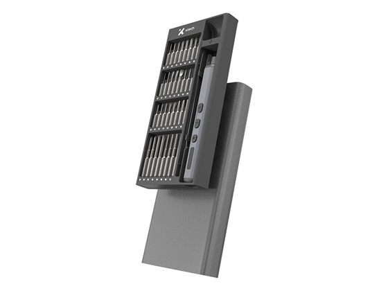 KIT DE DESTORNILLADOR DE PRECISION XTECH, 68 EN 1, DESTORNILLADOR ELECTRICO, ESTUCHE DE ALUMINIO, PARA LAPTOPS, CELULARES, DRONES, TABLETS, CONSOLAS, GAFAS Y PC